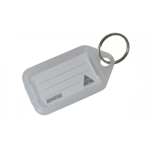 Kevron Clear Hinged Click Key Tag