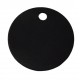 25mm Black Anodised Aluminium Blank Disc Tag