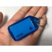 Extra Large Blue Kevron Click Key Tag