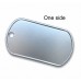 Blank Stainless Steel Dog Tag – 50mm Blank Stainless Steel Dog Tag – 50mm