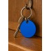40mm Blue Anodised Aluminium Blank Disc Tag 40mm Blue Anodised Aluminium Blank Disc Tag
