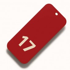 Extra-Large Numbered Key Tag – 125mm Big Key Fob