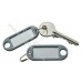 Grey Plastic Key Tag