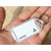 Extra Large Clear Kevron Click Key Tag