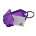 Lilac Kevron Click Key Tag