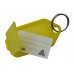 Yellow Kevron Click Key Tag