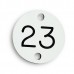 Table Numbers – 32mm Engraved Plastic Discs with 2 Holes (Various Colours) Table Numbers – 32mm Engraved Plastic Discs with 2 Holes (Various Colours)